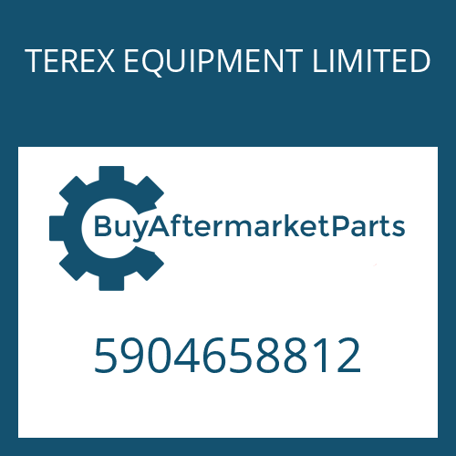 TEREX EQUIPMENT LIMITED 5904658812 - SEALING RING