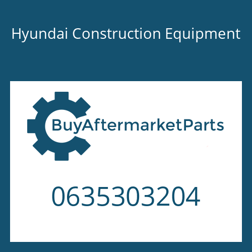 Hyundai Construction Equipment 0635303204 - NEEDLE SLEEVE