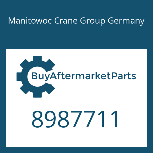 Manitowoc Crane Group Germany 8987711 - BALL BEARING