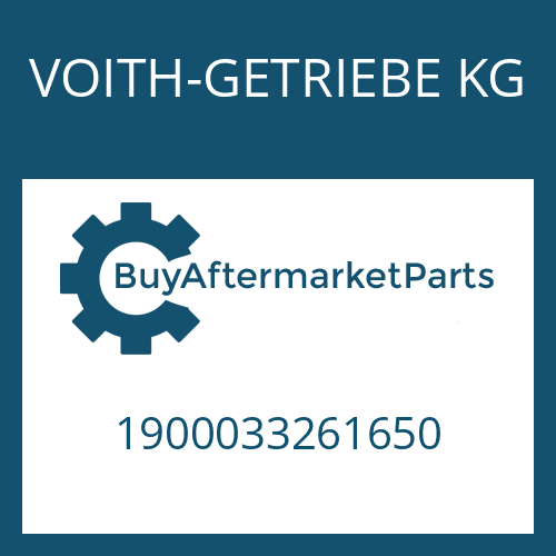 VOITH-GETRIEBE KG 1900033261650 - TA.ROLLER BEARING