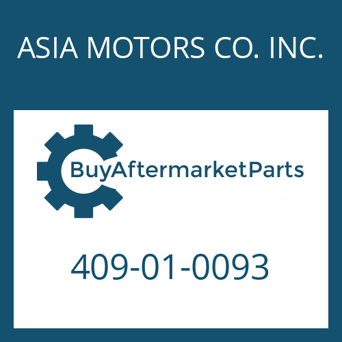 ASIA MOTORS CO. INC. 409-01-0093 - BALL