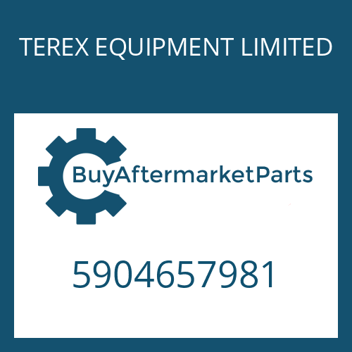 TEREX EQUIPMENT LIMITED 5904657981 - HEXAGON SCREW