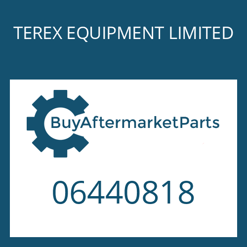 TEREX EQUIPMENT LIMITED 06440818 - HEXAGON SCREW