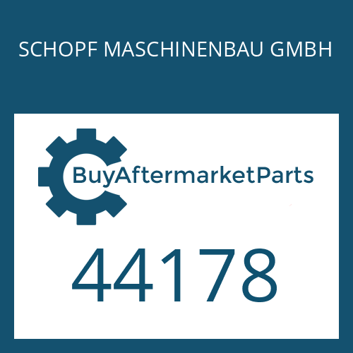 SCHOPF MASCHINENBAU GMBH 44178 - HEXAGON SCREW