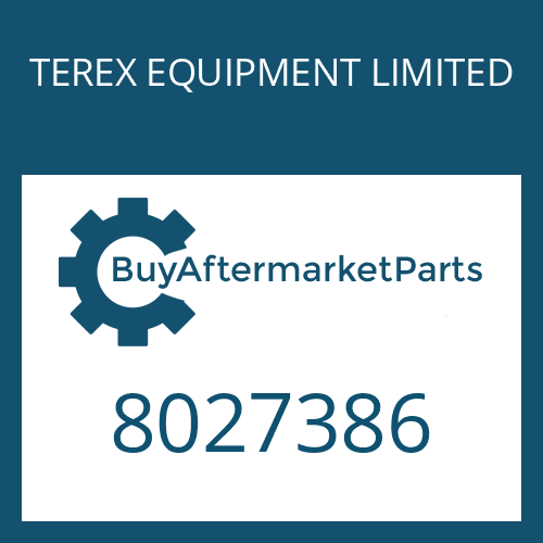 TEREX EQUIPMENT LIMITED 8027386 - HEXAGON SCREW