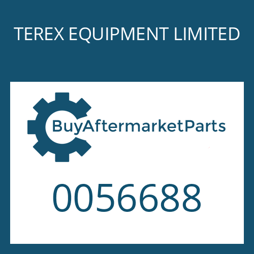 TEREX EQUIPMENT LIMITED 0056688 - HEXAGON SCREW