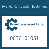 Hyundai Construction Equipment 0636101051 - CAP SCREW