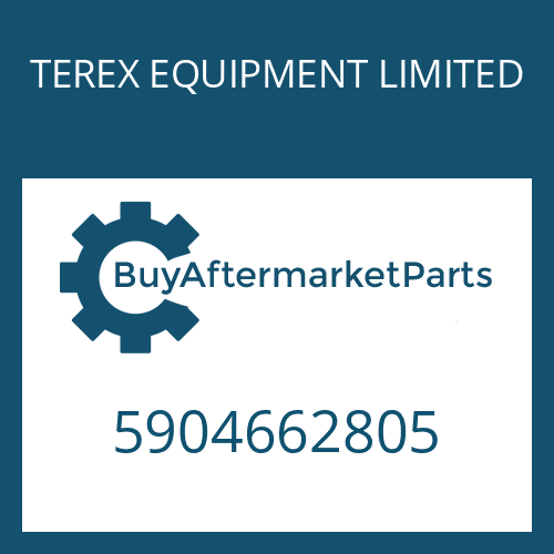 TEREX EQUIPMENT LIMITED 5904662805 - CAP SCREW