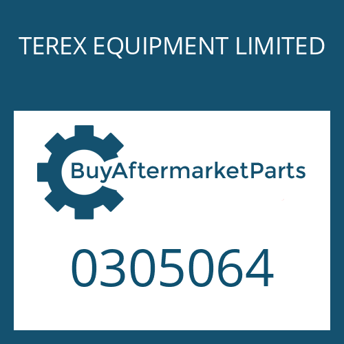 TEREX EQUIPMENT LIMITED 0305064 - CAP SCREW