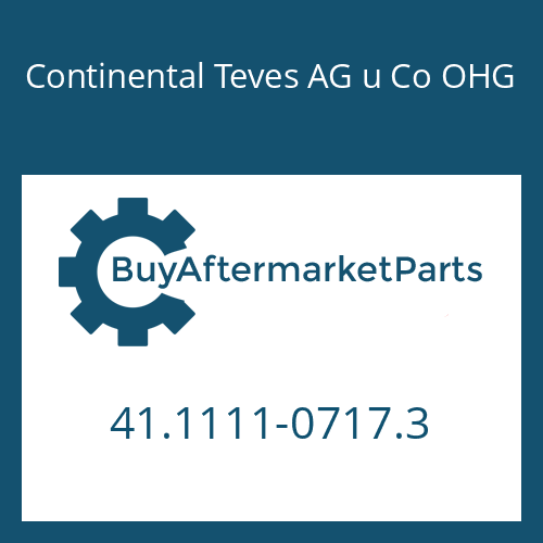 Continental Teves AG u Co OHG 41.1111-0717.3 - CAP SCREW