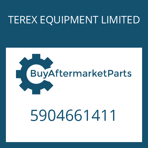 TEREX EQUIPMENT LIMITED 5904661411 - CAP SCREW