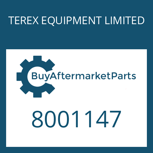 TEREX EQUIPMENT LIMITED 8001147 - SCREW PLUG