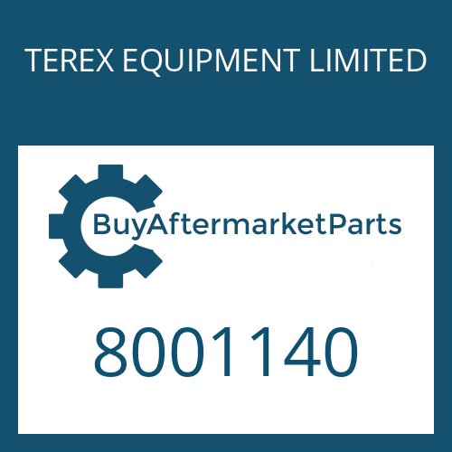 TEREX EQUIPMENT LIMITED 8001140 - SCREW PLUG