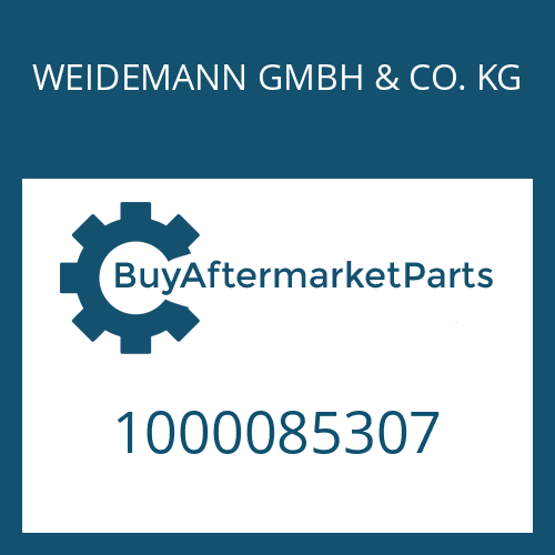 WEIDEMANN GMBH & CO. KG 1000085307 - SCREW PLUG