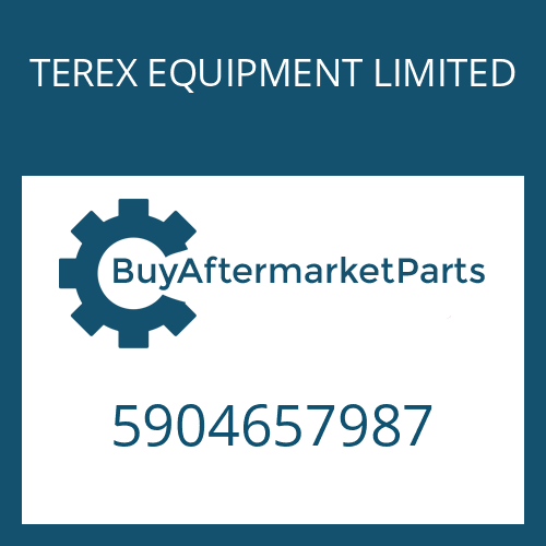 TEREX EQUIPMENT LIMITED 5904657987 - SCREW PLUG