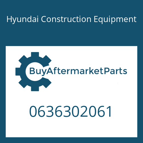 Hyundai Construction Equipment 0636302061 - SCREW PLUG