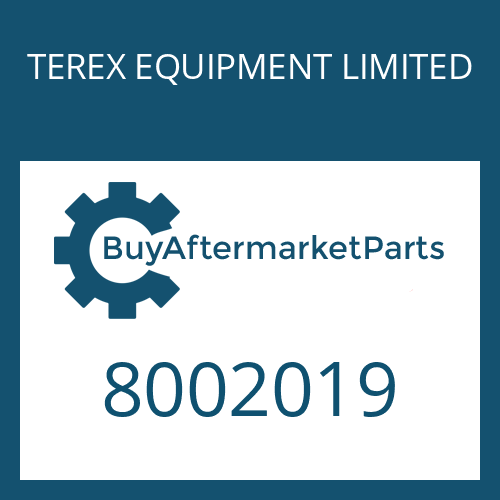 TEREX EQUIPMENT LIMITED 8002019 - HEXAGON NUT