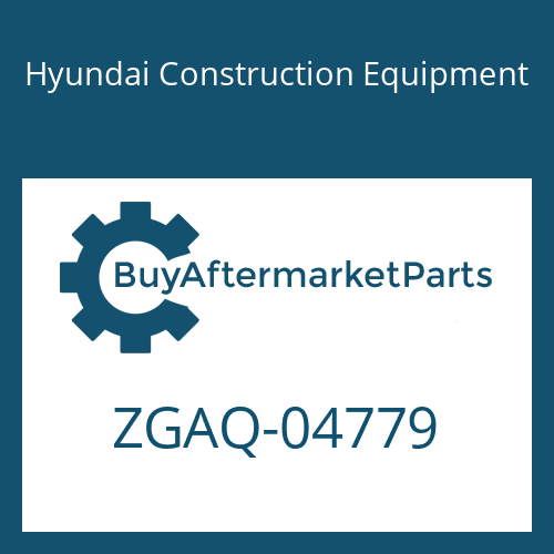 Hyundai Construction Equipment ZGAQ-04779 - ELBOW-JOINT