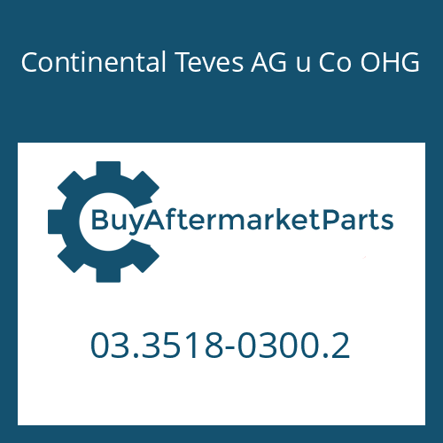 Continental Teves AG u Co OHG 03.3518-0300.2 - VENT VALVE