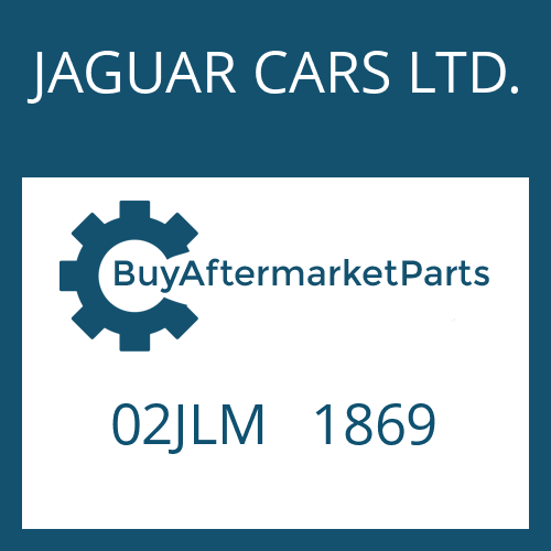 JAGUAR CARS LTD. 02JLM 1869 - PLUG