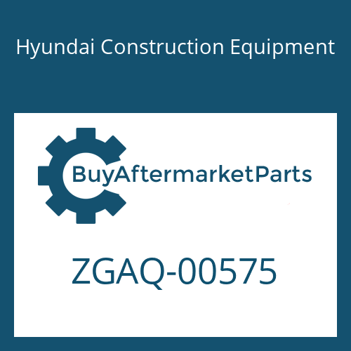 Hyundai Construction Equipment ZGAQ-00575 - WASHER