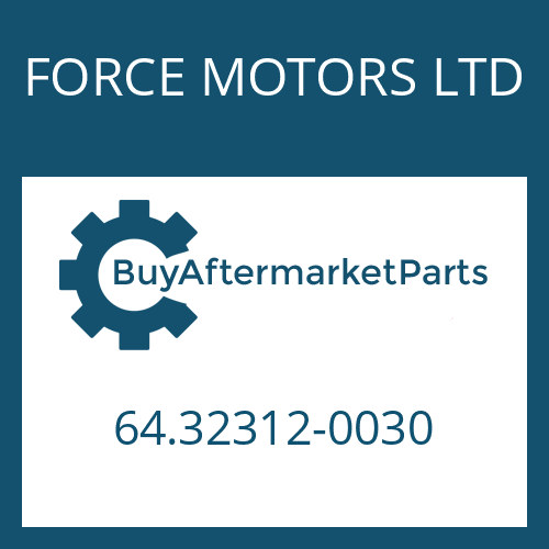 FORCE MOTORS LTD 64.32312-0030 - SHIM