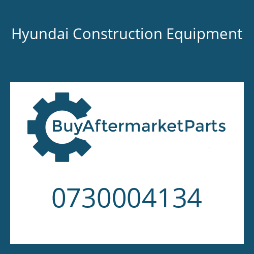 Hyundai Construction Equipment 0730004134 - WASHER