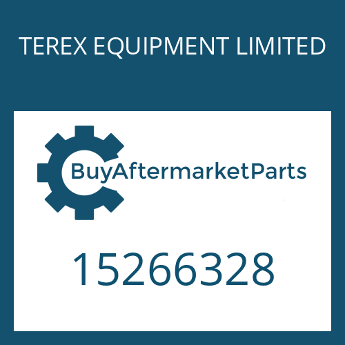 TEREX EQUIPMENT LIMITED 15266328 - WASHER