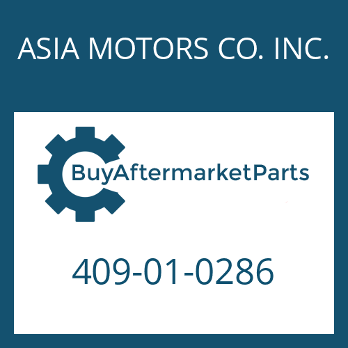 ASIA MOTORS CO. INC. 409-01-0286 - WASHER