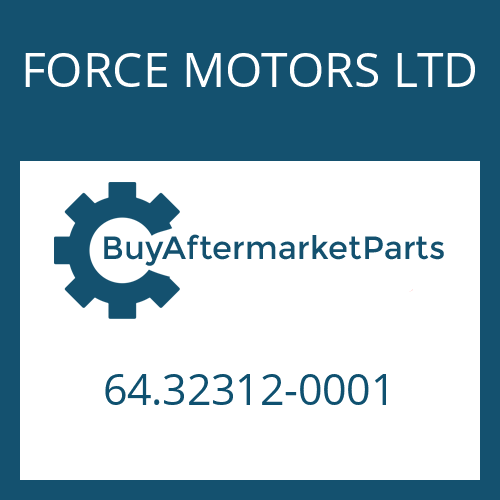 FORCE MOTORS LTD 64.32312-0001 - SHIM