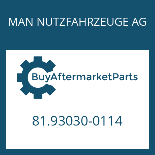 MAN NUTZFAHRZEUGE AG 81.93030-0114 - RING