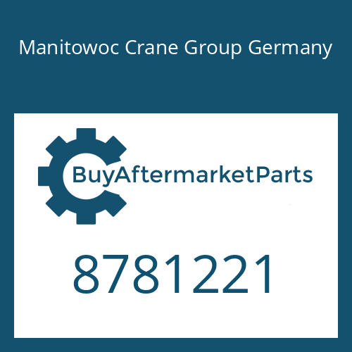 Manitowoc Crane Group Germany 8781221 - WASHER