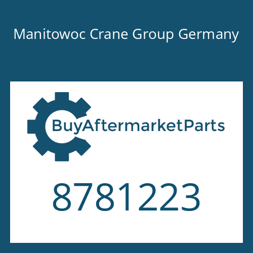 Manitowoc Crane Group Germany 8781223 - WASHER