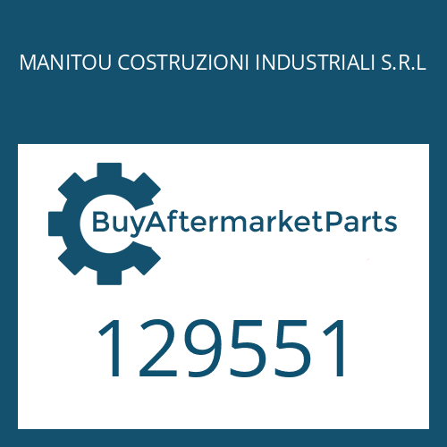 MANITOU COSTRUZIONI INDUSTRIALI S.R.L 129551 - THRUST WASHER