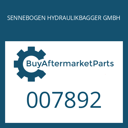 SENNEBOGEN HYDRAULIKBAGGER GMBH 007892 - INTERM.WASHER