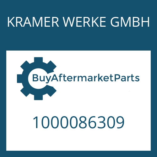 KRAMER WERKE GMBH 1000086309 - WASHER