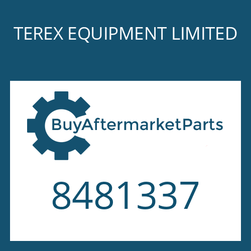 TEREX EQUIPMENT LIMITED 8481337 - WASHER
