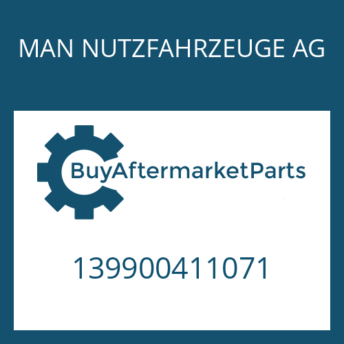 MAN NUTZFAHRZEUGE AG 139900411071 - WASHER