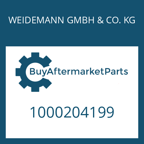 WEIDEMANN GMBH & CO. KG 1000204199 - WASHER