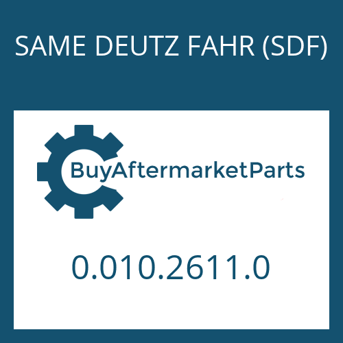 SAME DEUTZ FAHR (SDF) 0.010.2611.0 - SHIM