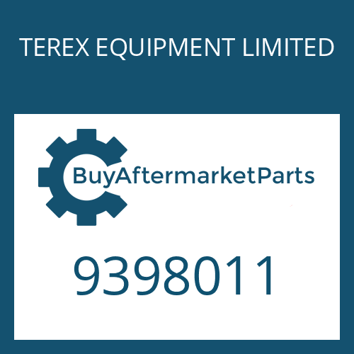 TEREX EQUIPMENT LIMITED 9398011 - THRUST WASHER