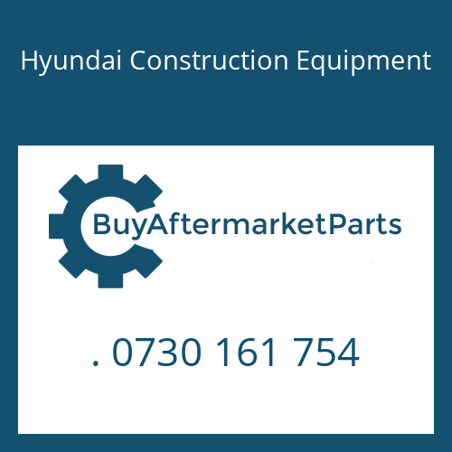Hyundai Construction Equipment . 0730 161 754 - WASHER for Heavy Equipment