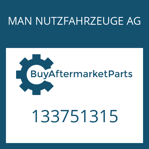 MAN NUTZFAHRZEUGE AG 133751315 - RING