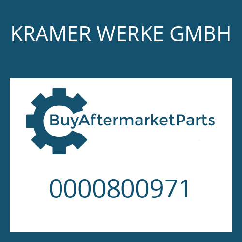 KRAMER WERKE GMBH 0000800971 - RING