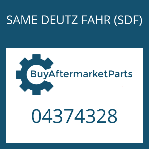 SAME DEUTZ FAHR (SDF) 04374328 - RING