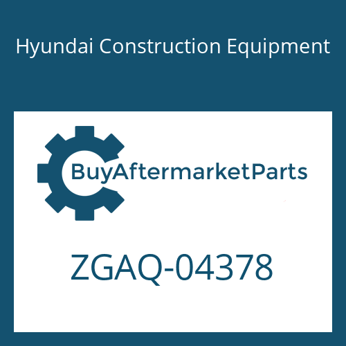 Hyundai Construction Equipment ZGAQ-04378 - SHIM