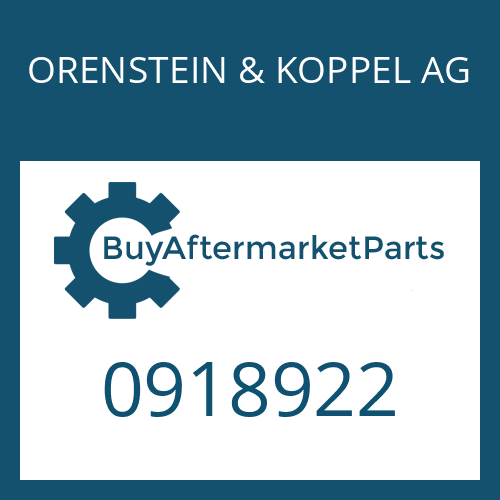 ORENSTEIN & KOPPEL AG 0918922 - CIRCLIP