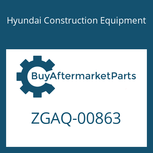 Hyundai Construction Equipment ZGAQ-00863 - RING-SNAP 3.30