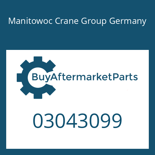 Manitowoc Crane Group Germany 03043099 - COMPRESSION SPRING