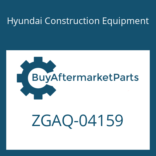 Hyundai Construction Equipment ZGAQ-04159 - SPRING-COMPRESSOR for Heavy Equipment